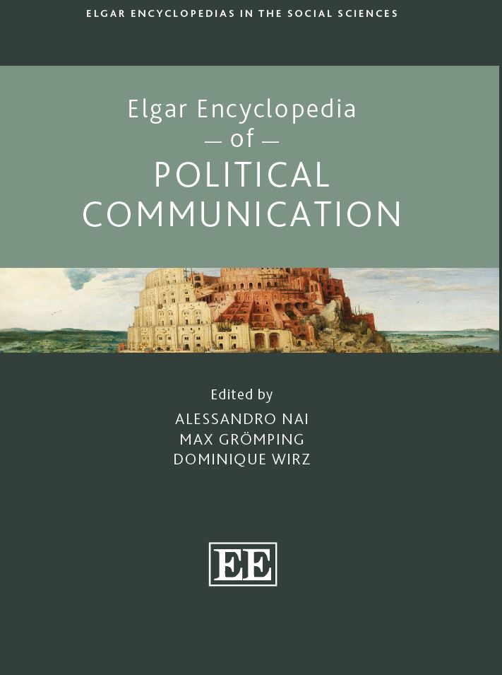 Cover of the Elgar Encyclopedia of Political Communication